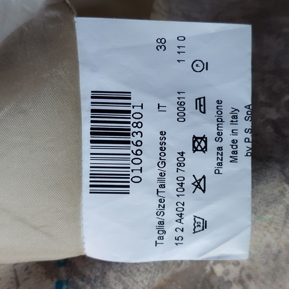 Piazza Sempione Abstract Print Shift Dress sz 38/4 Women's - Picture 8 of 12